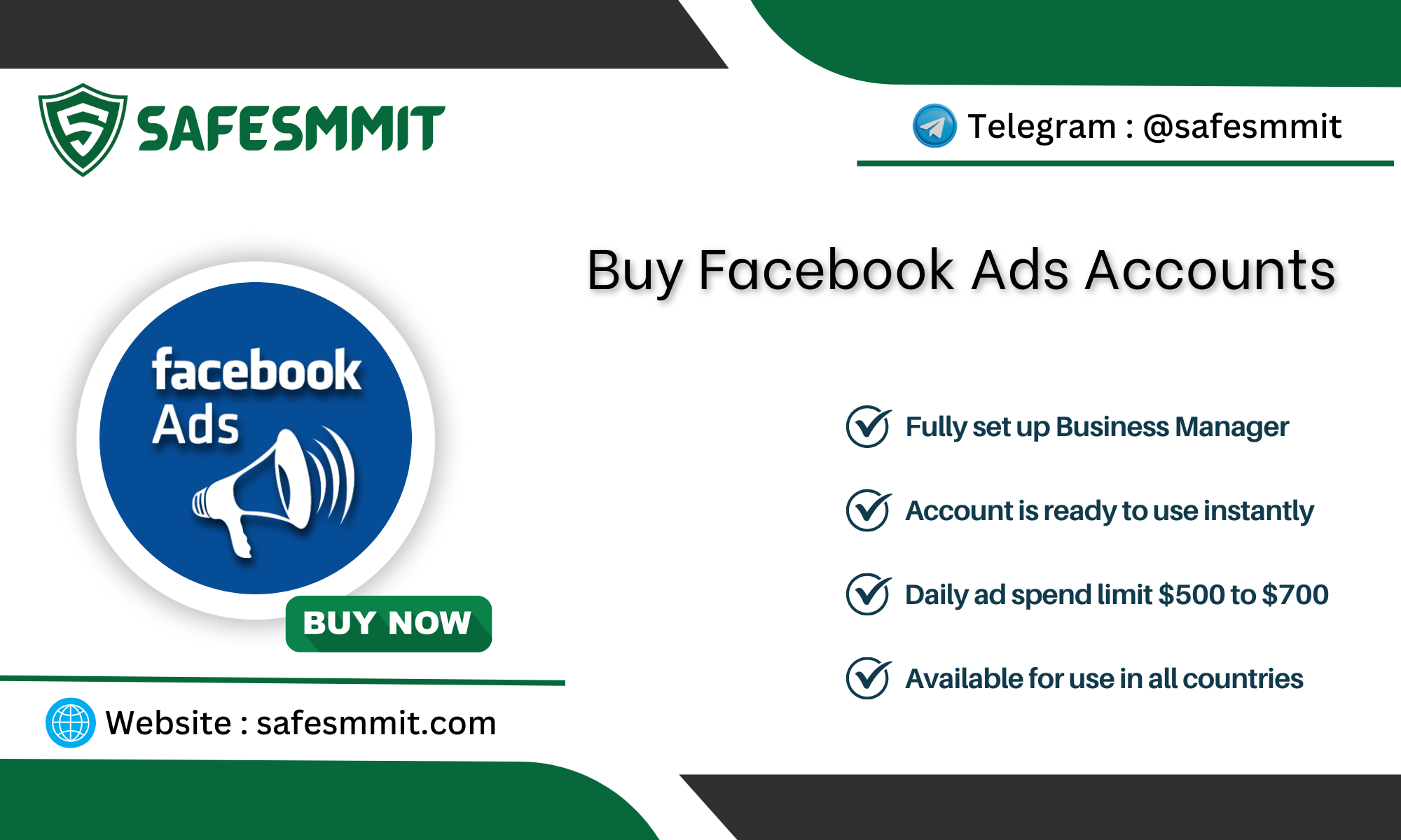 Buy Facebook Ads Accounts