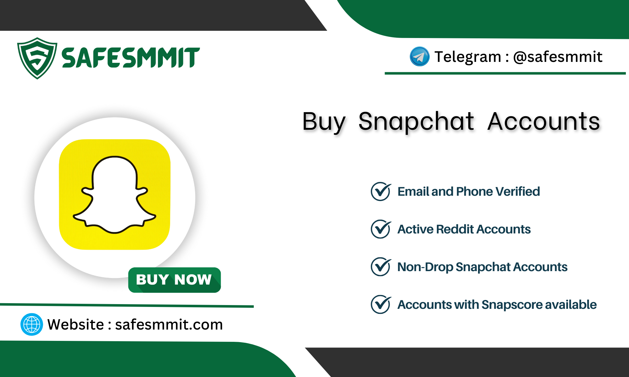 Buy Snapchat Accounts