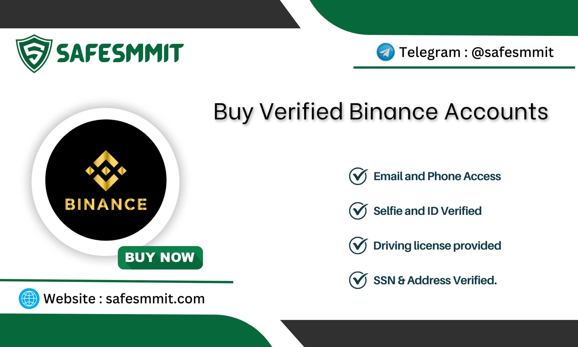 Buy Verified Binance Accounts